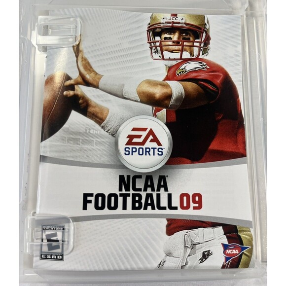NCAA Football 09 Sony PlayStation 3 2008 PS3 Complete with Manual Tested - Picture 5 of 9